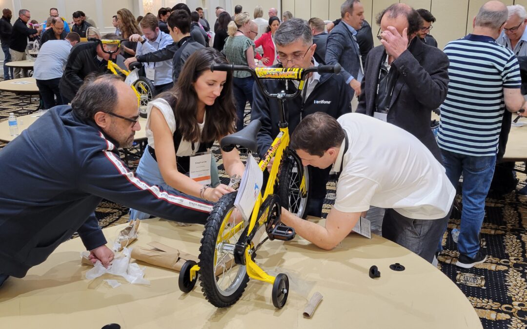 Charitable Bike Building Builds Charitable Teams